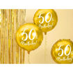 Picture of GOLD FOIL BALLOON 50TH BIRTHDAY 18 INCH